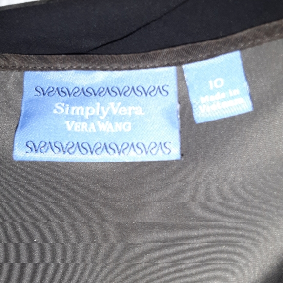 Simply Vera Vera Wang brown sequin dress - Picture 4 of 6